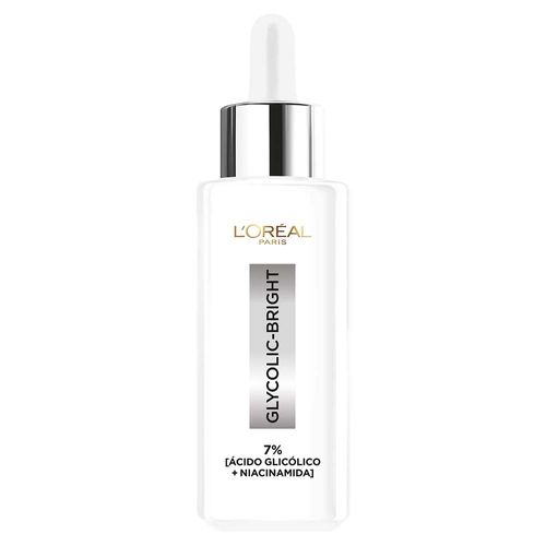 Sérum Facial Antimanchas Glycolic Bright Ácido Glicólico y Niacinamida - LOréal Paris
