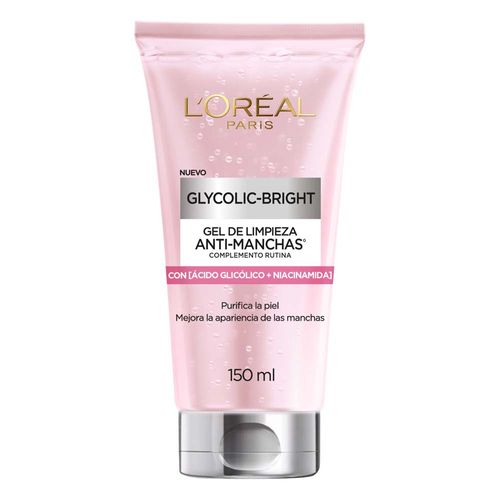 Gel Limpiador Antimanchas Glycolic Bright Ácido Glicólico y Niacinamida - LOréal Paris