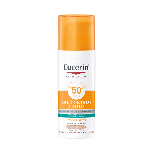 Protector Solar Facial Oil Control Toque Seco de Eucerin