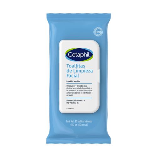 Toallitas de Limpieza Facial - Cetaphil