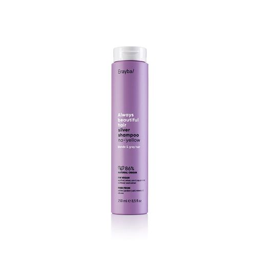 Shampoo Silver (rubios y canas) - Erayba