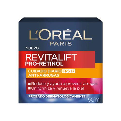 Crema Día Antiarrugas Retinol Revitalift - LOréal Paris