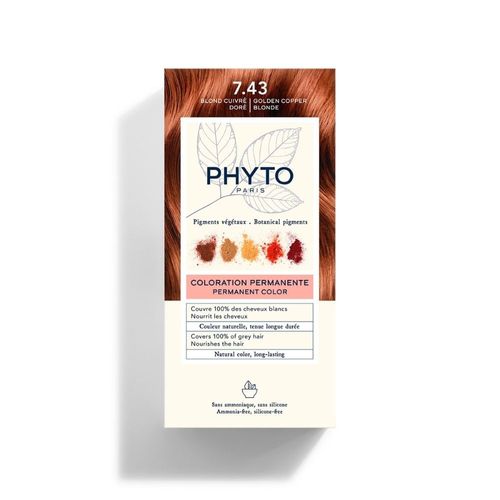 Coloration Color 7.4 Rubio Dorado Cobrizo - Phyto