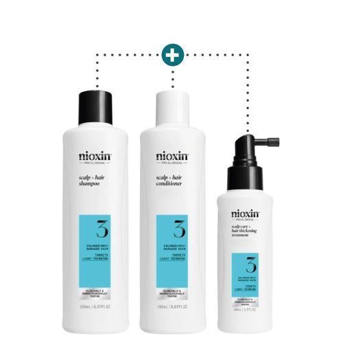 Kit Para Adelgazamiento Y Caída Capilar Sistema 3 - 150 ml - Nioxin