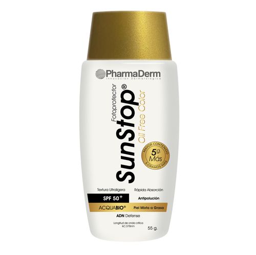 Protector Solar Sunstop Libre de Aceite - Pharmaderm