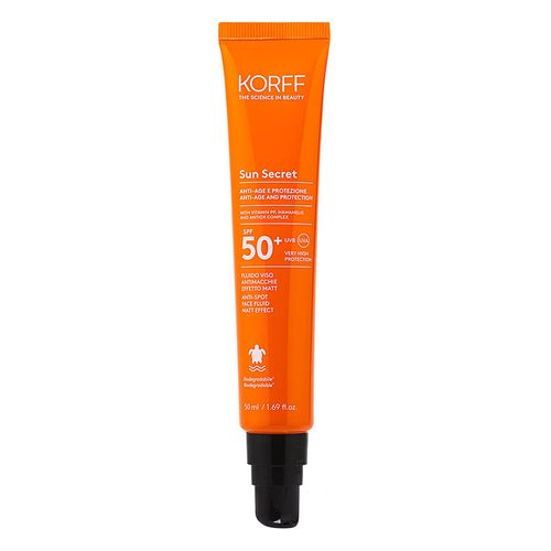Protector Solar Matificante Anti Manchas - Sun Secret - Korff