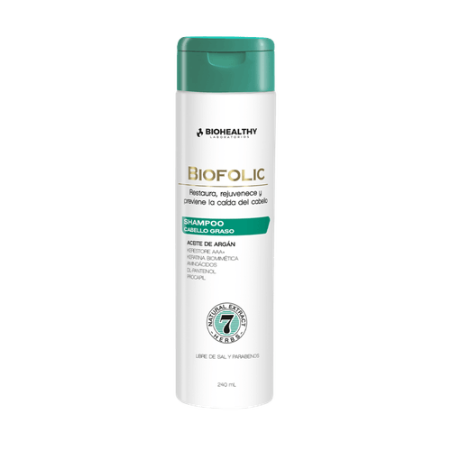 Shampoo Cabello Graso Biofolic - Biohealthy