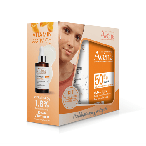Kit Vitamin A. Serum+UltraFluid UltraMat - Avene
