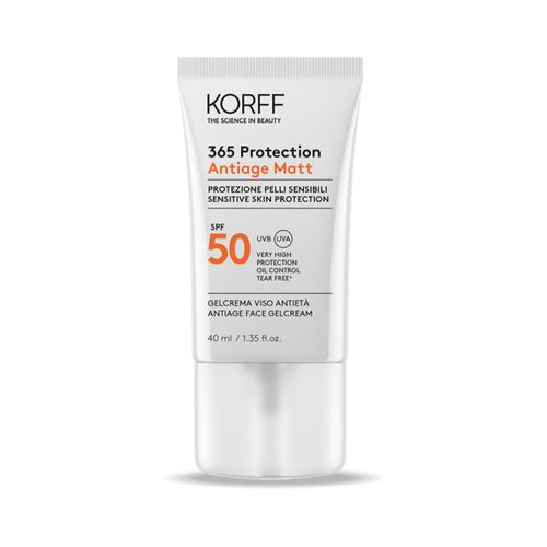 Protector Solar Anti Edad en gel Matificante - 365 Protection - Korff