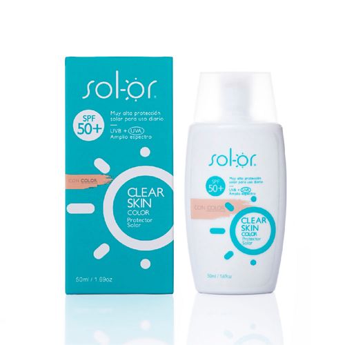 Clear Skin Color Spf 50+ - Solor