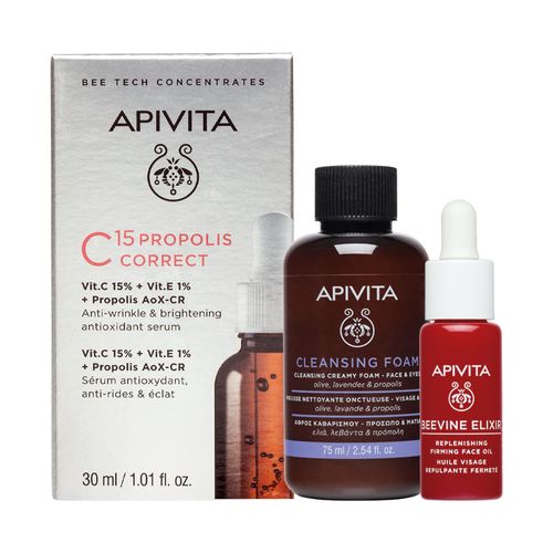 Kit Rutina Antiedad e Iluminación Para Mamá - Apivita