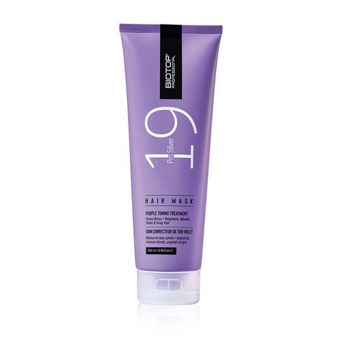 19 Pro Silver Hair Mask - Mascarilla Rubios y Canas - Biotop Professional