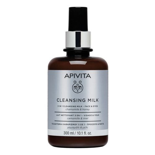 Cleansing Milk 3 in 1- Face & Eyes - Apivita