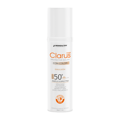 Clarus Color Emulsión Toque Seco - Biohealthy