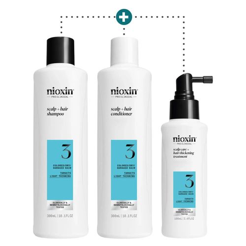 Kit Para Adelgazamiento Y Caída Capilar Sistema 3 - Nioxin