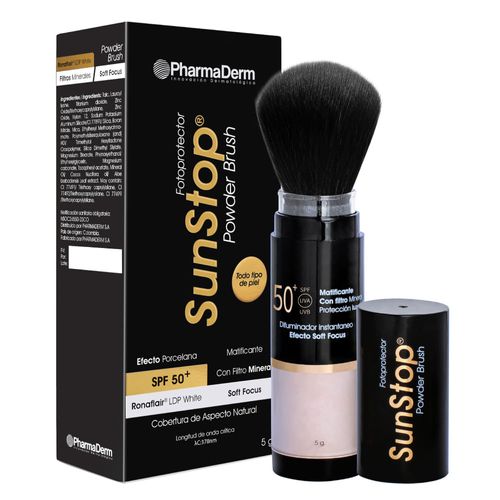 Sunstop Powder Brush SPF50 - Pharmaderm