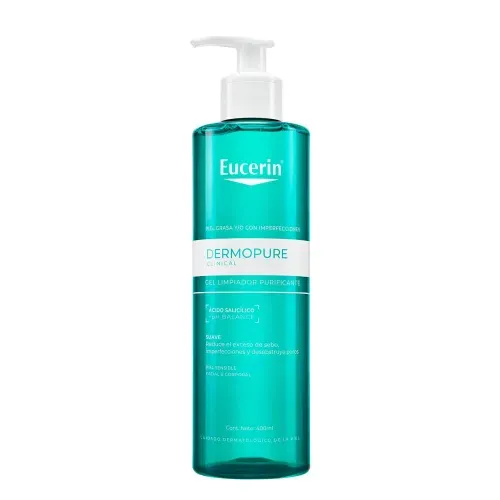 Gel Limpiador Facial y Corporal Purificante Dermopure 400ml - Eucerin
