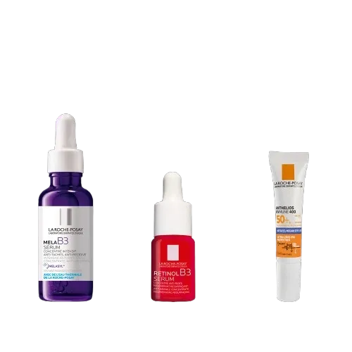 Kit Mela B3 Sérum 30Ml + Retinol B3 Sérum 10Ml + Anthelios Uv Mune Antimanchas 15Ml - La Roche Posay