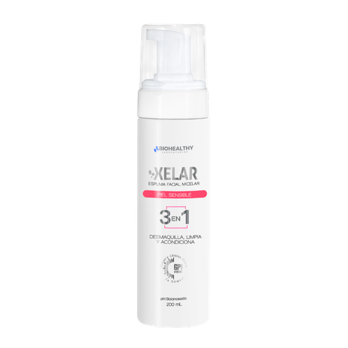 Xelar Espuma Facial Piel Sensible - Biohealthy