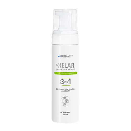 Xelar Espuma Facial Piel Mixta - Biohealthy