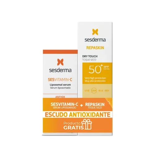 Kit Sesvitamin-C Serum Liposomal + Repaskin Toque Seco - Sesderma