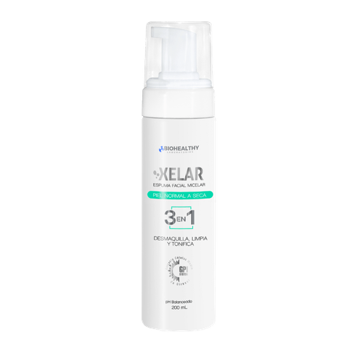 Xelar Espuma Higiene Facial - Biohealthy