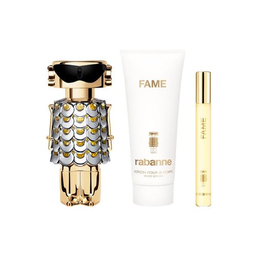 Kit Mujer Fame EDP 80ml + Body Lotion 100ml + EDP 10ml - Rabanne