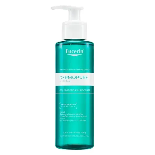 Gel Limpiador Facial Dermopure Oil Control - Eucerin