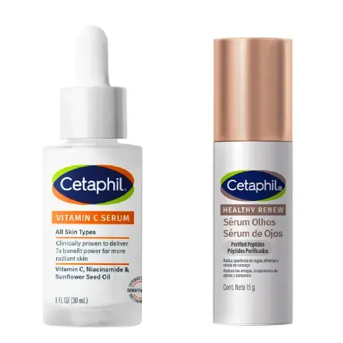 Kit Serum Vitamina C  30 ml + Serum Contorno de Ojos Healthy Renew 15 ml - Cetaphil