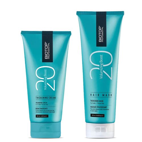 Kit Volumen: Mascarilla Voluminizadora 250 ml  + Crema Voluminizadora 180 ml - Biotop