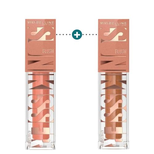 Kit Maybelline Sun Kisser Blush Sol Search + Sun Kisser Blush Electic Bronze
